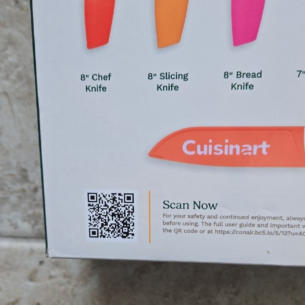 Cuisinart Advantage 12-piece Nonstick-Coated Set Knife Set - NEW - Picture 8 of 9